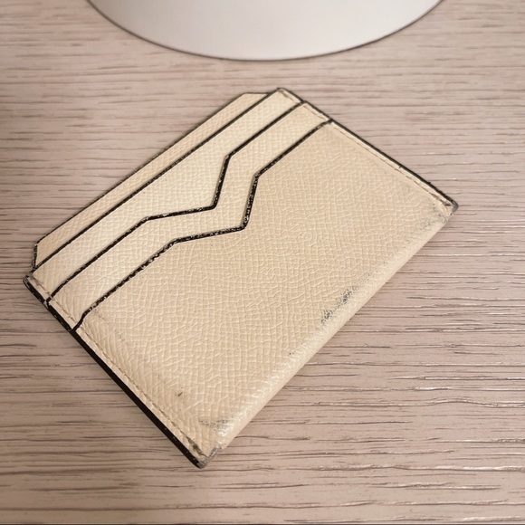 VALEXTRA card holder white - Picture 5 of 8